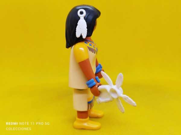 Playmobil Mujer india con muñeca - Imagen 2