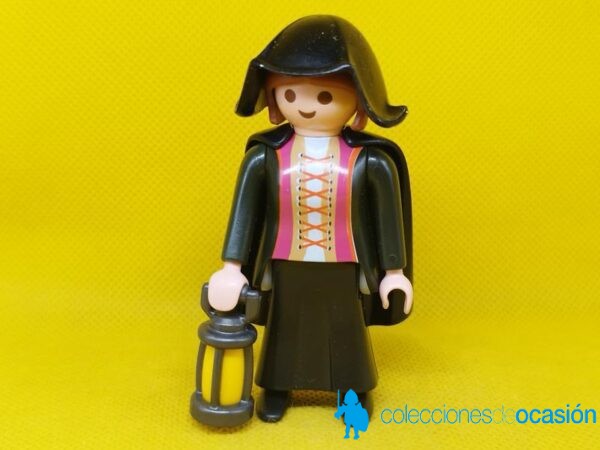 Playmobil Mujer medieval con farol