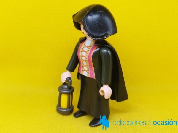 Playmobil Mujer medieval con farol - Imagen 2
