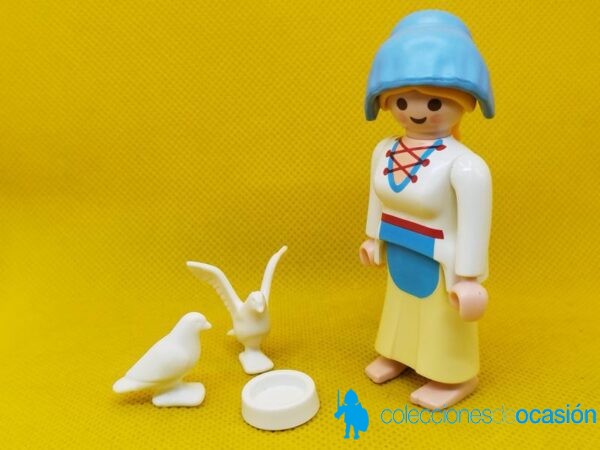 Playmobil Mujer medieval con palomas Special REF 4526