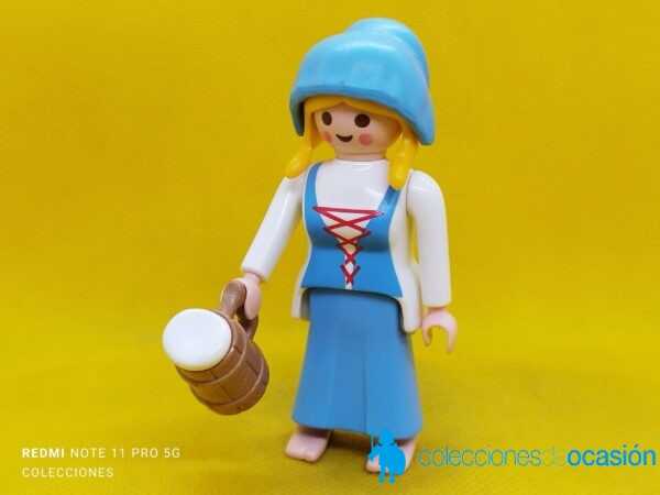 Playmobil Mujer medieval, tabernera