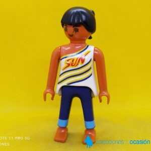 Playmobil Mujer morena actual, veraneante Sun