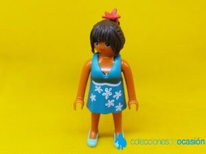 Playmobil Mujer morena con moño, mujer city