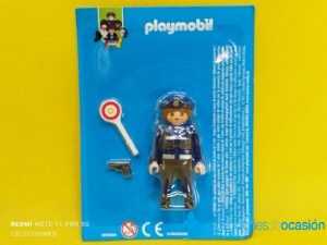 Playmobil Mujer policia, colección oficios de planeta