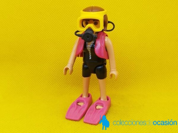Playmobil Mujer submarinista, buceadora