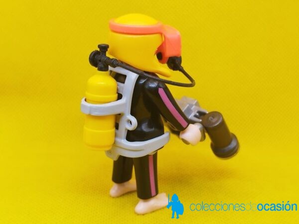 Playmobil Mujer submarinista con cámara de grabación - Imagen 3