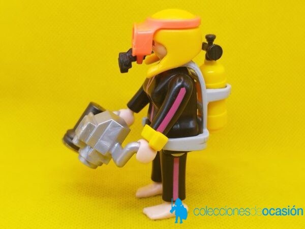Playmobil Mujer submarinista con cámara de grabación - Imagen 2