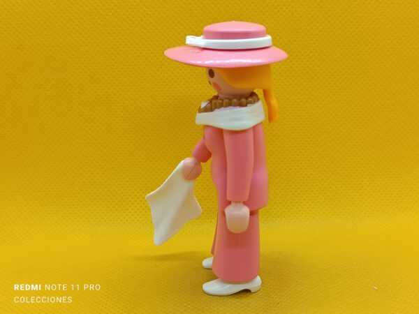 Playmobil Mujer victoriana con traje rosa - Imagen 2