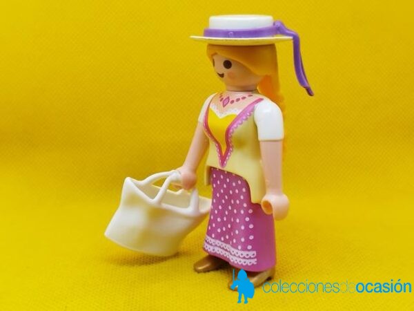 Playmobil Mujer victoriana, señora vintage con cesta - Imagen 2