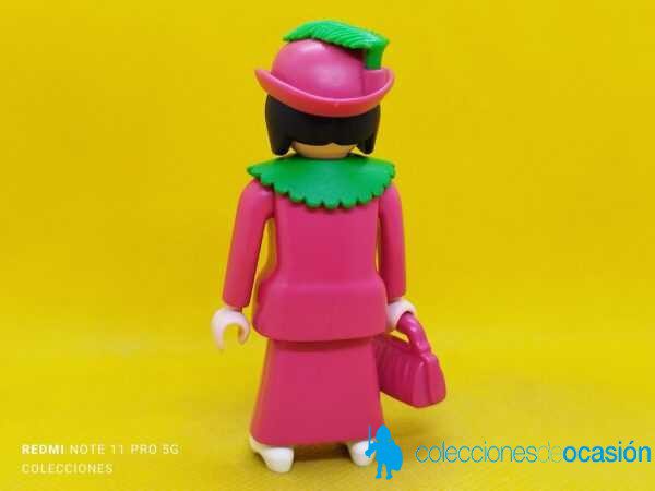 Playmobil Mujer victoriana, serie rosa, vintage - Imagen 3