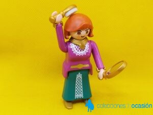 Playmobil Mujer vintage con espejo y cepillo