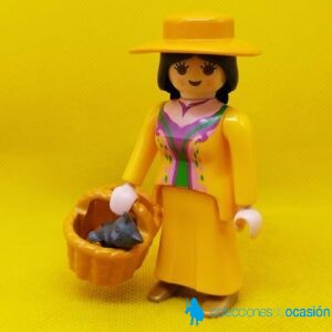 Playmobil Mujer vintage con gatito, mujer victoriana