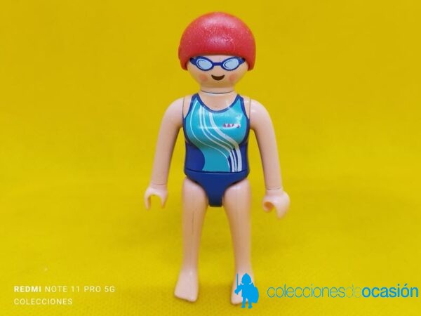 Playmobil Nadadora de competición, Deporte olímpico, Natación REF 5198