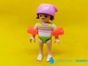 Playmobil Niña con bañador y manguitos