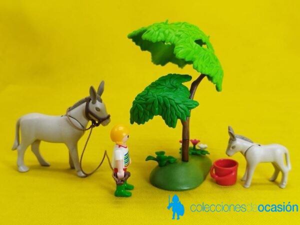 Playmobil Niña con burros REF 4187 - Imagen 3