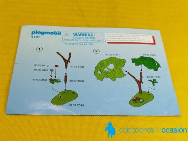 Playmobil Niña con burros REF 4187 - Imagen 5