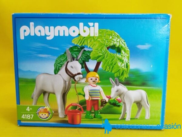 Playmobil Niña con burros REF 4187