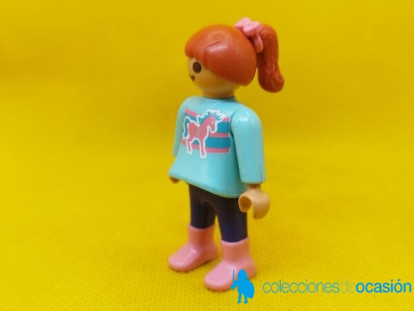 Playmobil Niña con caballo en el jersey - Imagen 2