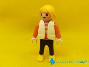 Playmobil Niña con chaleco, niña city