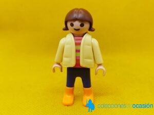 Playmobil Niña con chaleco, niña city