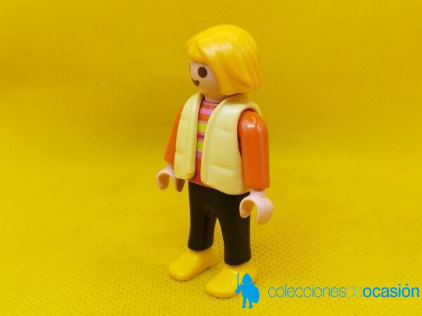 Playmobil Niña con chaleco, niña city - Imagen 2