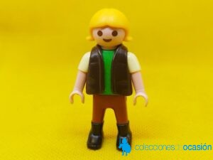 Playmobil Niña con chaleco, granjera