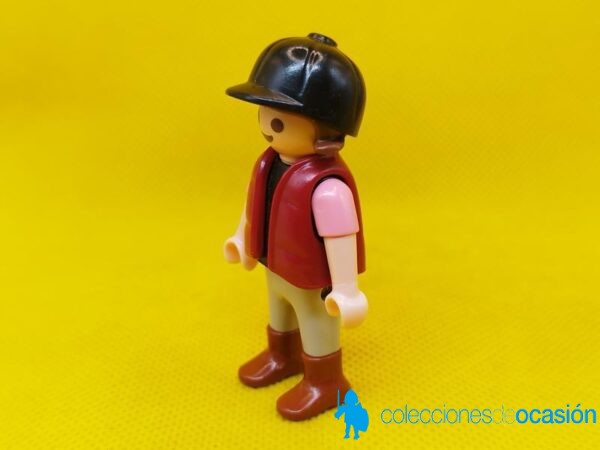 Playmobil Niña con chaleco y gorra, amazona - Imagen 2