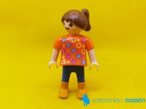 Playmobil Niña con coleta, niña city