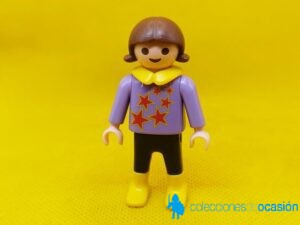 Playmobil Niña con estrellas en la blusa