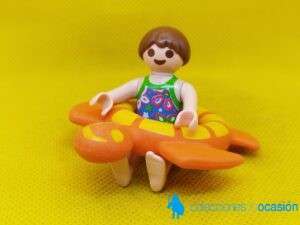 Playmobil Niña con flotador de tortuga REF 4860