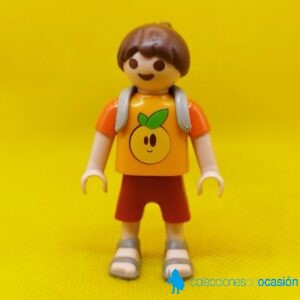 Playmobil Niña con mochila, caminante, exploradora, montañera