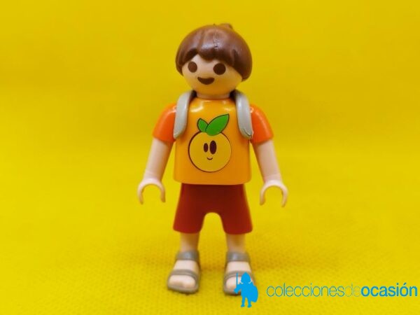 Playmobil Niña con mochila, caminante, exploradora, montañera