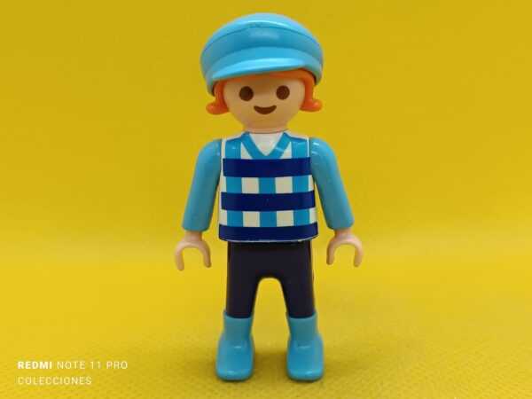 Playmobil Niña de época con gorra azul