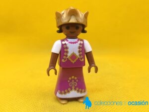 Playmobil Niña medieval negra, princesa