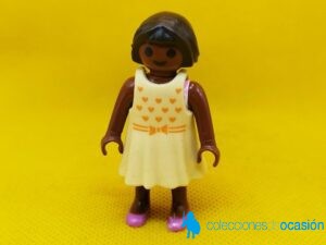 Playmobil Niña negra con vestido