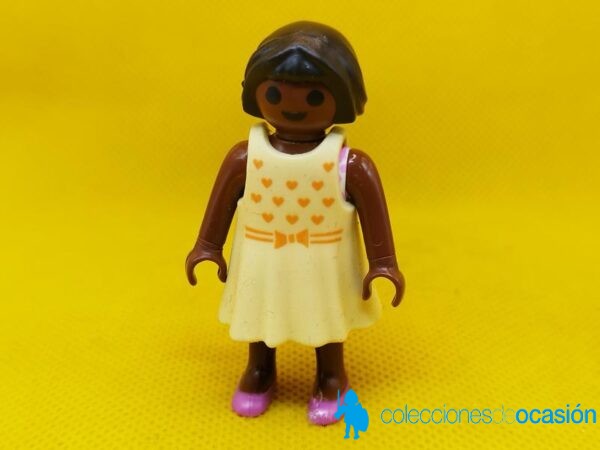 Playmobil Niña negra con vestido