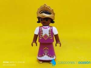 Playmobil Niña medieval negra, princesa
