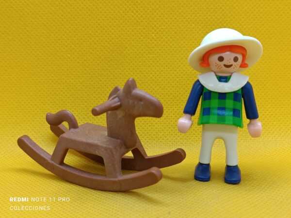 Playmobil Niña victoriana con caballito balanzín - Imagen 3