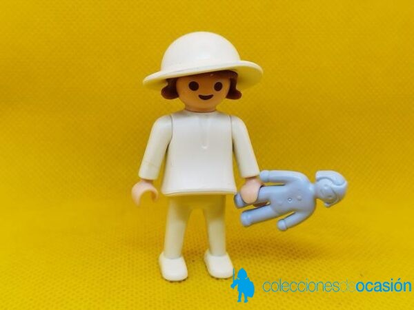 Playmobil Niña vintage con muñeca