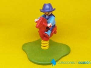 Playmobil Niño con caballo de parque infantil REF 3818
