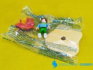 Playmobil Niño con caballo en caja de regalo promocional