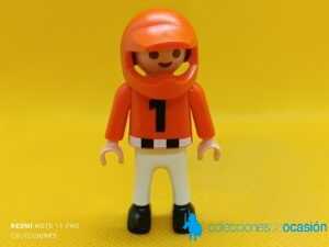 Playmobil Niño con casco de moto