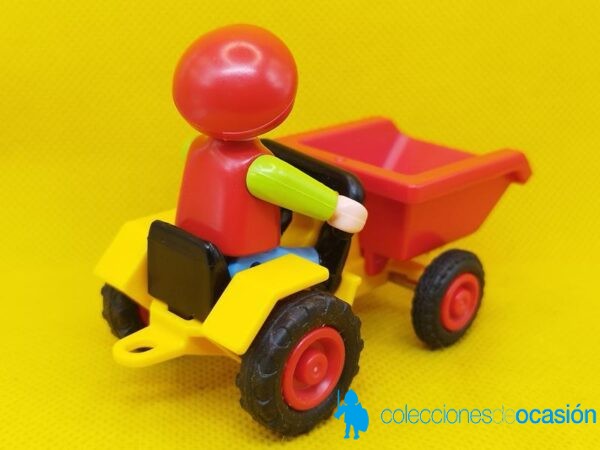 Playmobil Niño con dumper, niño con volquete - Imagen 5