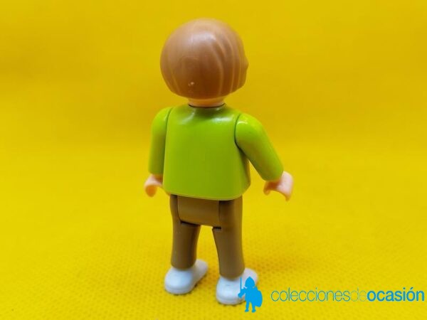 Playmobil Niño con mapa mundi en el pecho - Imagen 3