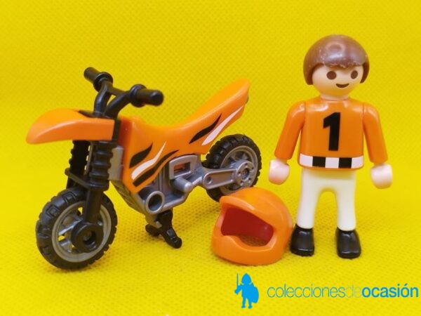 Playmobil Niño con moto de motocross Special REF 4698 - Imagen 4