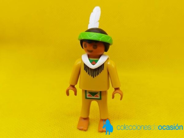 Playmobil Niño indio descalzo, niño del oeste