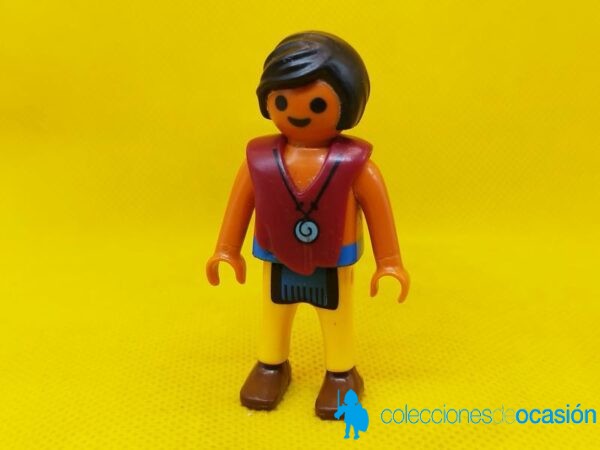 Playmobil Niño indio, pequeño guerrero