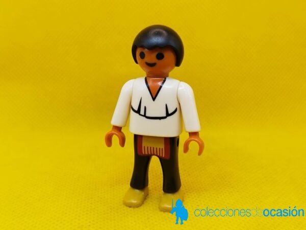 Playmobil Niño indio, pequeño guerrero