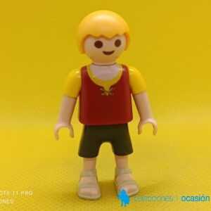 Playmobil Niño medieval, campesino para Belen, niño romano