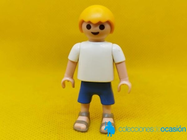 Playmobil Niño medieval con pantalón corto, niño romano con sandalias